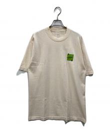 LQQK STUDIO（ルックスタジオ）の古着「KIWI FRUIT TEE」｜ベージュ