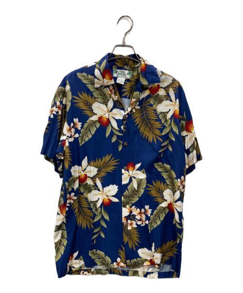TWO PALMS（トゥーパームス）TWO PALMS (トゥーパームス) アロハシャツ ブルー サイズ:Ｓの古着・服飾アイテム