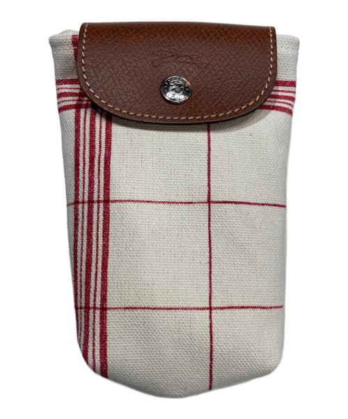 LONGCHAMP（ロンシャン）LONGCHAMP (ロンシャン) キャンバススマートフォンケースの古着・服飾アイテム