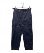 UNTITLEDアンタイトル）の古着「タイプライターカーゴパンツ」｜ネイビー