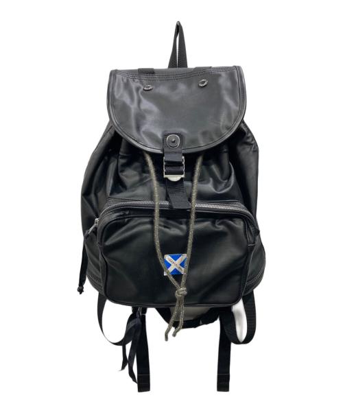 LUGGAGE LABEL（ラゲッジ レーベル）LUGGAGE LABEL (ラゲッジ レーベル) リュック ブラックの古着・服飾アイテム