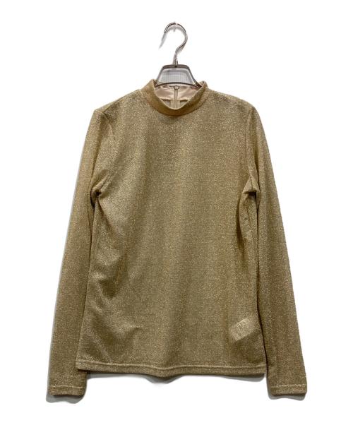 Ameri（アメリ）Ameri (アメリ) UND MAGNITIQUE GLITTER INNER SET TOP ゴールド サイズ:Free 未使用品の古着・服飾アイテム