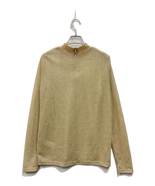 Ameri（アメリ）Ameri (アメリ) UND MAGNITIQUE GLITTER INNER SET TOP ゴールド サイズ:Free 未使用品の古着・服飾アイテム