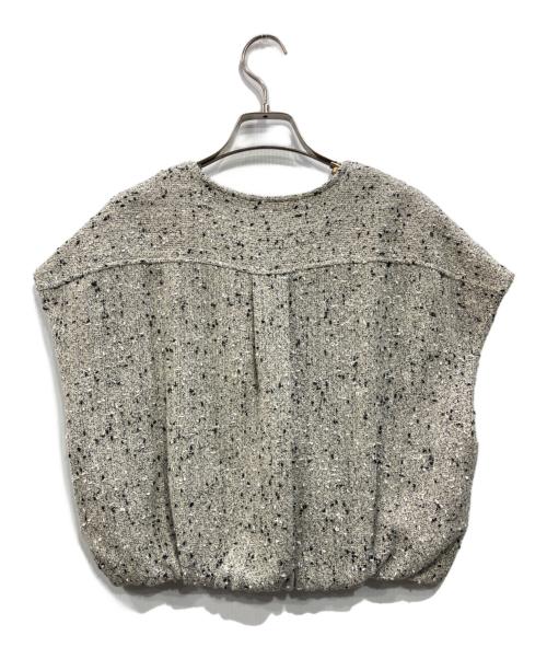 Ameri（アメリ）AMERI (アメリ) LADY LIKE TWEED SET UP ベージュ サイズ:Ｍ 未使用品の古着・服飾アイテム