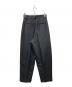 sante by ETRE (サンテ バイ エトレ) タックワイドテーパードパンツ ブラック サイズ:M 未使用品：8000円