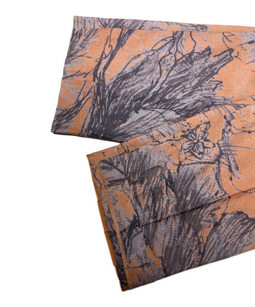 Ameri（アメリ）Ameri (アメリ) KEITA MARUYAMA (ケイタマルヤマ) 2TUCK STRAIGHT PANTS ブラウン サイズ:Ｍの古着・服飾アイテム