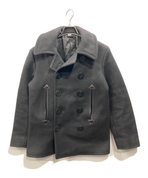 BUZZ RICKSON'S（バズリクソンズ）BUZZ RICKSON'S (バズリクソンズ) メルトンPコート ブラック サイズ:36の古着・服飾アイテム