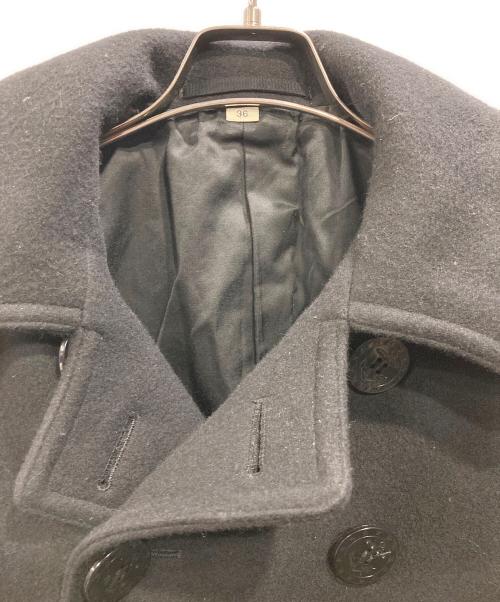 BUZZ RICKSON'S（バズリクソンズ）BUZZ RICKSON'S (バズリクソンズ) メルトンPコート ブラック サイズ:36の古着・服飾アイテム