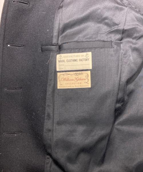 BUZZ RICKSON'S（バズリクソンズ）BUZZ RICKSON'S (バズリクソンズ) メルトンPコート ブラック サイズ:36の古着・服飾アイテム