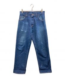 PRISON BLUES（プリズンブルース）の古着「ペインターデニムパンツ」｜ブルー
