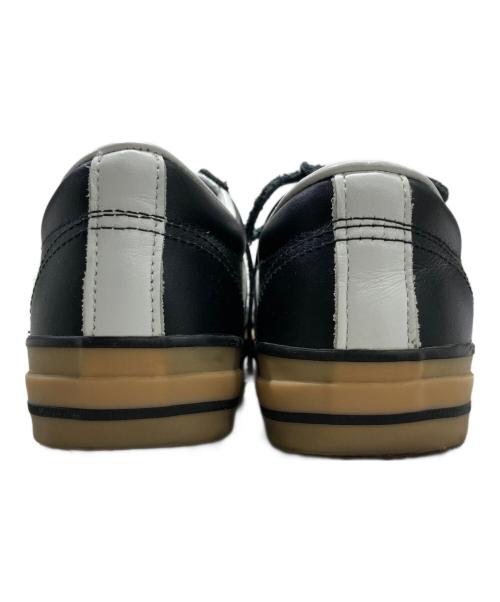 chausser（ショセ）chausser (ショセ) LEATHER SNEAKER ブラック サイズ:41の古着・服飾アイテム