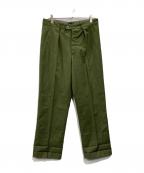 Swedish Armyスウェーデン軍）の古着「ユーティリティパンツ」｜グリーン