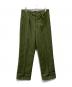 Swedish Army（スウェーデン軍）の古着「ユーティリティパンツ」｜グリーン