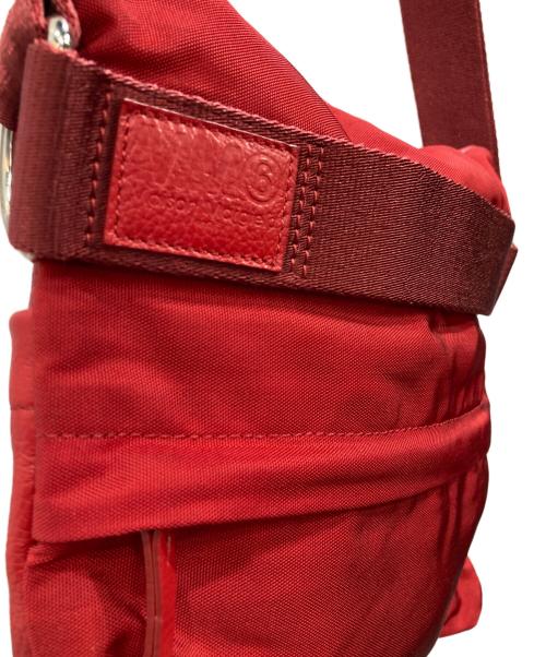 MM6 Maison Margiela（エムエムシックスメゾンマルジェラ）MM6 Maison Margiela (エムエムシックス メゾンマルジェラ) ショルダーバッグ レッドの古着・服飾アイテム