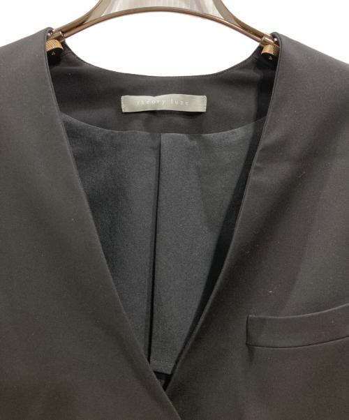 theory luxe（セオリーリュクス）theory luxe (セオリーリュクス) Newan Daylia ダブルジャケット ブラック サイズ:38の古着・服飾アイテム