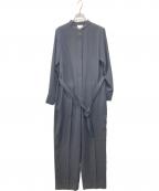 Whim Gazetteウィムガゼット）の古着「インフルエンサーコラボダブルクロスオールインワン」｜ブラック