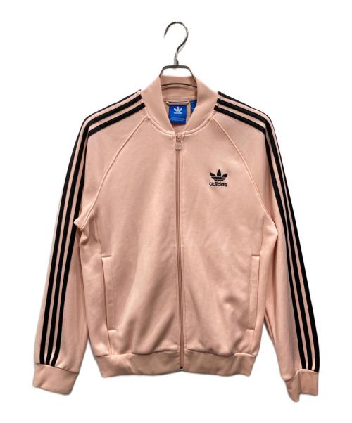 adidas Originals（アディダスオリジナル）adidas originals (アディダスオリジナル) トラックジャケット ピンク サイズ:Lの古着・服飾アイテム