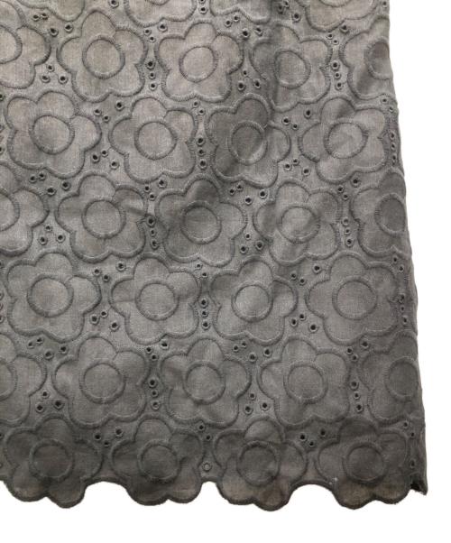 MARY QUANT（マリークヮント）MARY QUANT (マリークヮント) 総柄ワンピース ブラック サイズ:38の古着・服飾アイテム