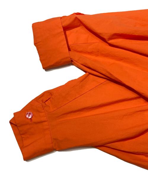ENFOLD（エンフォルド）ENFOLD (エンフォルド) FLARE VOLUME-ARM SHIRT オレンジ サイズ:38の古着・服飾アイテム