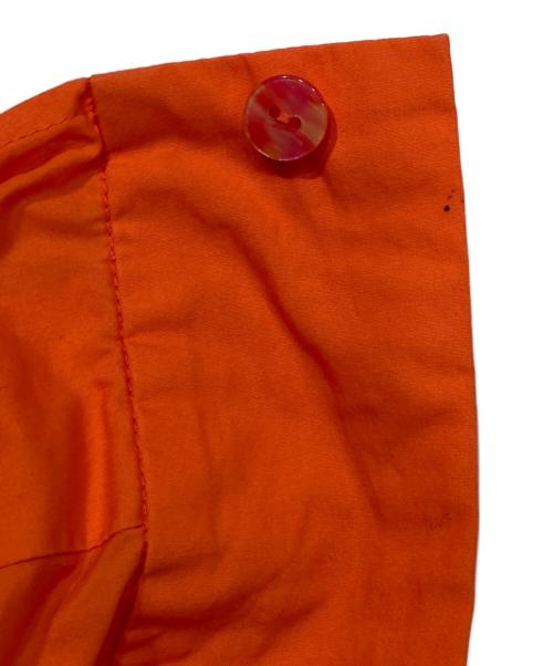 ENFOLD（エンフォルド）ENFOLD (エンフォルド) FLARE VOLUME-ARM SHIRT オレンジ サイズ:38の古着・服飾アイテム
