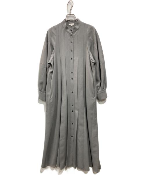 ENFOLD（エンフォルド）ENFOLD (エンフォルド) サーキュラードレス グレー サイズ:36の古着・服飾アイテム