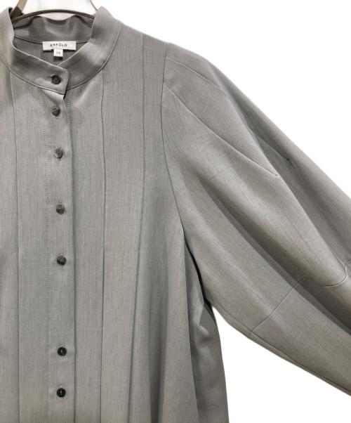 ENFOLD（エンフォルド）ENFOLD (エンフォルド) サーキュラードレス グレー サイズ:36の古着・服飾アイテム