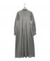 ENFOLD (エンフォルド) サーキュラードレス グレー サイズ:36：22000円