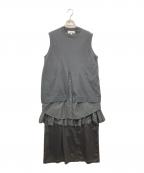 ENFOLDエンフォルド）の古着「TANK TOP DRESS」｜ブラック
