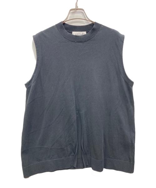 ENFOLD（エンフォルド）ENFOLD (エンフォルド) TANK TOP DRESS ブラック サイズ:38の古着・服飾アイテム
