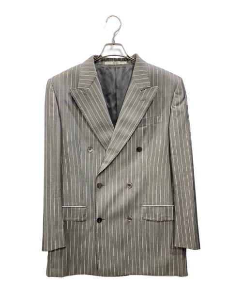 GIANFRANCO FERRE（ジャンフランコフェレ）GIANFRANCO FERRE (ジャンフランコフェレ) ダブルセットアップスーツ グレー サイズ:50の古着・服飾アイテム