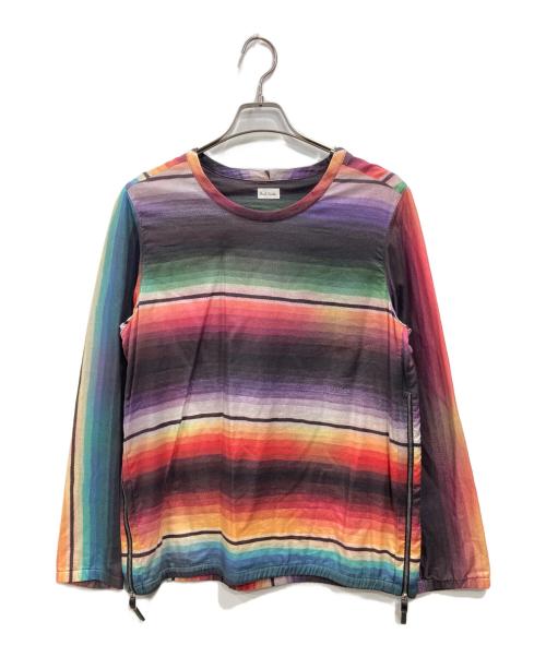 PAUL SMITH（ポールスミス）Paul Smith (ポールスミス) 転写グラデーションカットソー マルチカラー サイズ:Lの古着・服飾アイテム