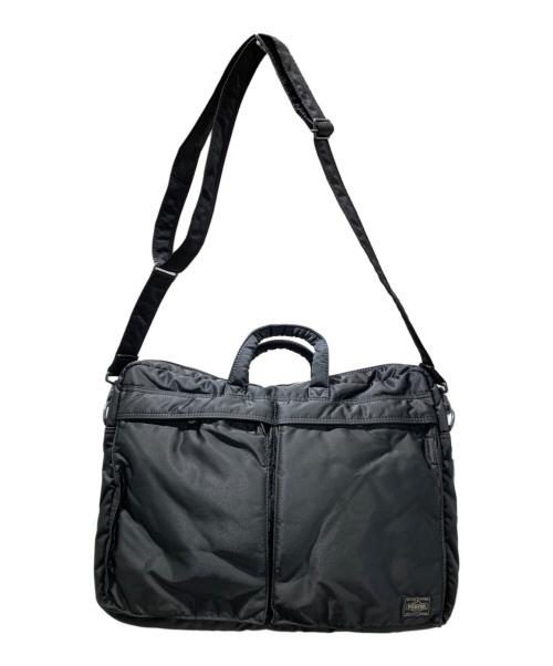 PORTER（ポーター）PORTER (ポーター) TANKER  2WAY BRIEFCASE ブラックの古着・服飾アイテム