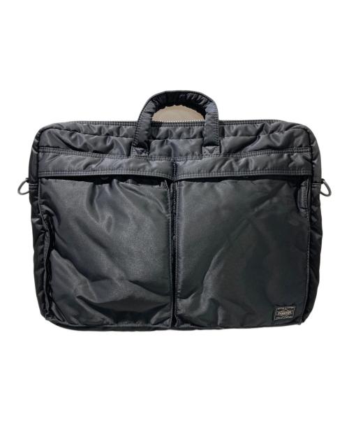 PORTER（ポーター）PORTER (ポーター) TANKER  2WAY BRIEFCASE ブラックの古着・服飾アイテム