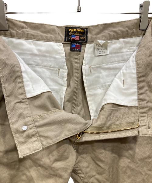 VANSON（バンソン）VANSON (バンソン) チノパン ベージュ サイズ:32の古着・服飾アイテム