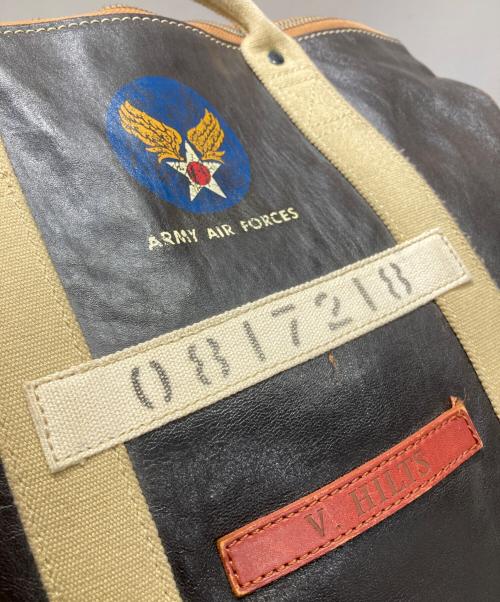 TOYS MCCOY（トイズマッコイ）TOYS MCCOY (トイズマッコイ) レザーヘルメットバッグ ブラックの古着・服飾アイテム