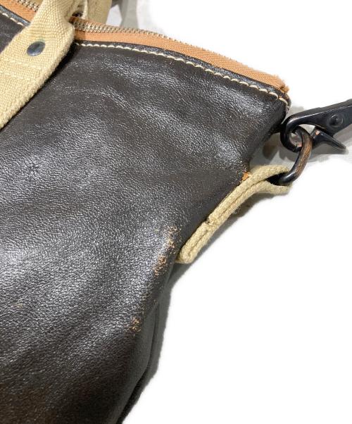 TOYS MCCOY（トイズマッコイ）TOYS MCCOY (トイズマッコイ) レザーヘルメットバッグ ブラックの古着・服飾アイテム