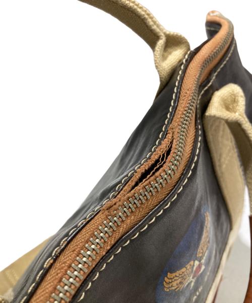 TOYS MCCOY（トイズマッコイ）TOYS MCCOY (トイズマッコイ) レザーヘルメットバッグ ブラックの古着・服飾アイテム