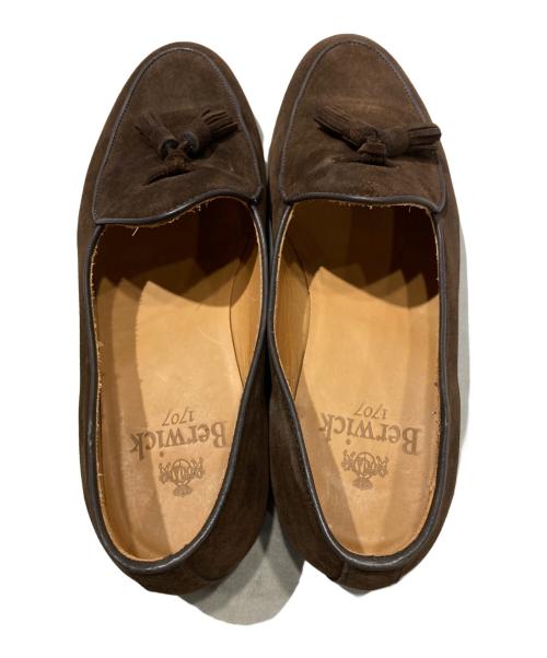 berwick（バーウィック）berwick (バーウィック) タッセルローファー ブラウン サイズ:41の古着・服飾アイテム