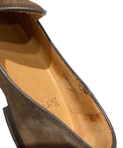 berwick（バーウィック）berwick (バーウィック) タッセルローファー ブラウン サイズ:41の古着・服飾アイテム