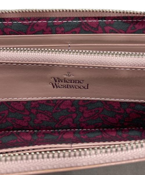 Vivienne Westwood（ヴィヴィアンウエストウッド）Vivienne Westwood (ヴィヴィアンウエストウッド) 長財布 ピンクの古着・服飾アイテム