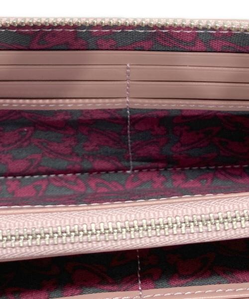 Vivienne Westwood（ヴィヴィアンウエストウッド）Vivienne Westwood (ヴィヴィアンウエストウッド) 長財布 ピンクの古着・服飾アイテム