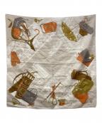 GUCCIグッチ）の古着「スカーフ」｜ベージュ