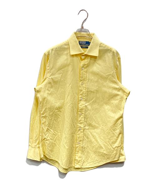 POLO RALPH LAUREN（ポロ・ラルフローレン）POLO RALPH LAUREN (ポロ・ラルフローレン) ホリゾンタルカラーシャツ イエロー サイズ:Lの古着・服飾アイテム