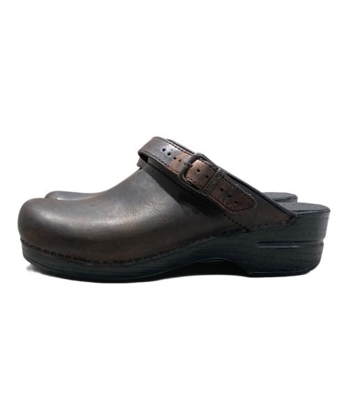 dansko（ダンスコ）dansko (ダンスコ) サボサンダル ブラウン サイズ:39の古着・服飾アイテム