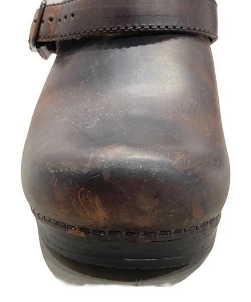 dansko（ダンスコ）dansko (ダンスコ) サボサンダル ブラウン サイズ:39の古着・服飾アイテム