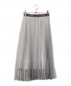 ANAYIアナイ）の古着「プリーツスカート」｜グレー