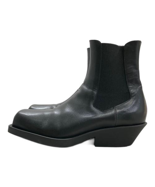 MARNI（マルニ）MARNI (マルニ) スクエアトゥブーツ ブラック サイズ:42の古着・服飾アイテム