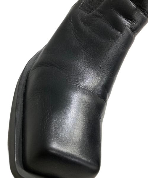 MARNI（マルニ）MARNI (マルニ) スクエアトゥブーツ ブラック サイズ:42の古着・服飾アイテム