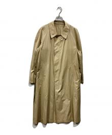 Aquascutum（アクアスキュータム）の古着「ライトステンカラーコート」｜ベージュ