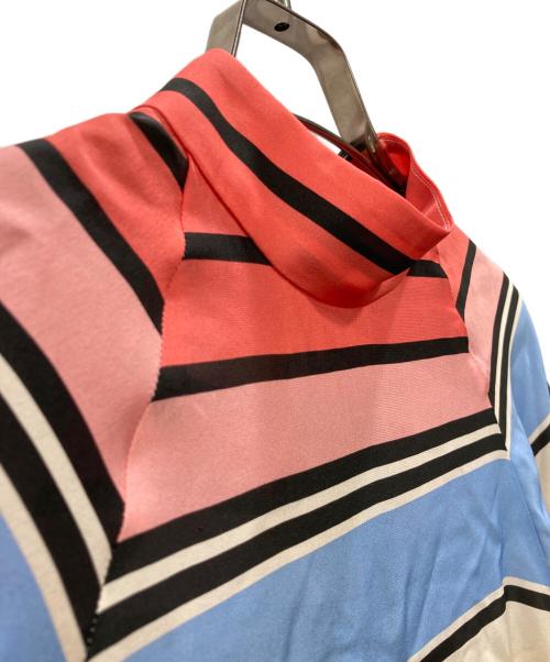 EMPORIO ARMANI（エンポリオアルマーニ）EMPORIO ARMANI (エンポリオアルマーニ) シルクブラウス マルチカラー サイズ:40 未使用品の古着・服飾アイテム